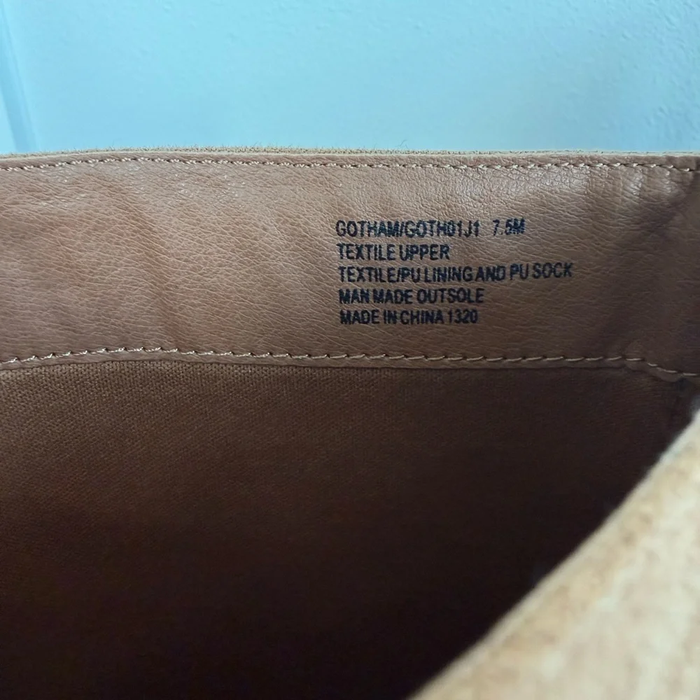 Madden Girl Tan Suede Heeled Boots - Picture 4 of 6